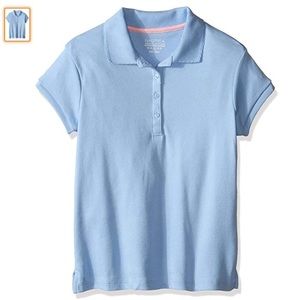 Nautica GIRLS' SHORT SLEEVE POLO